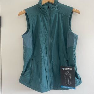 Kuhl Teal Women’s Lightweight Zip Front Vest